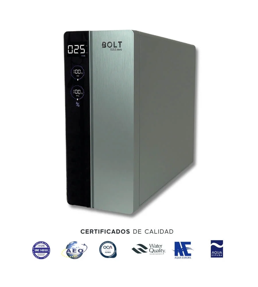 BOLT 1000 EVO — Ósmosis inversa de flujo directo
