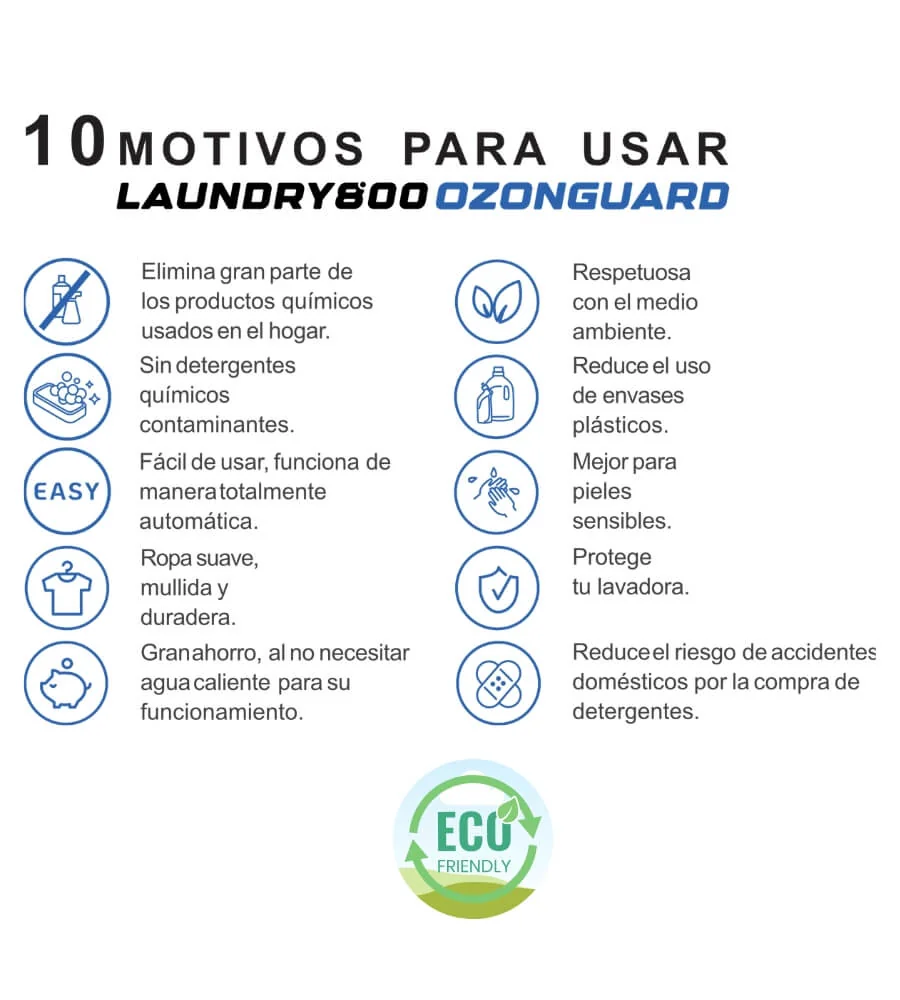 Laundry 800 Ozonguard — Tecnología