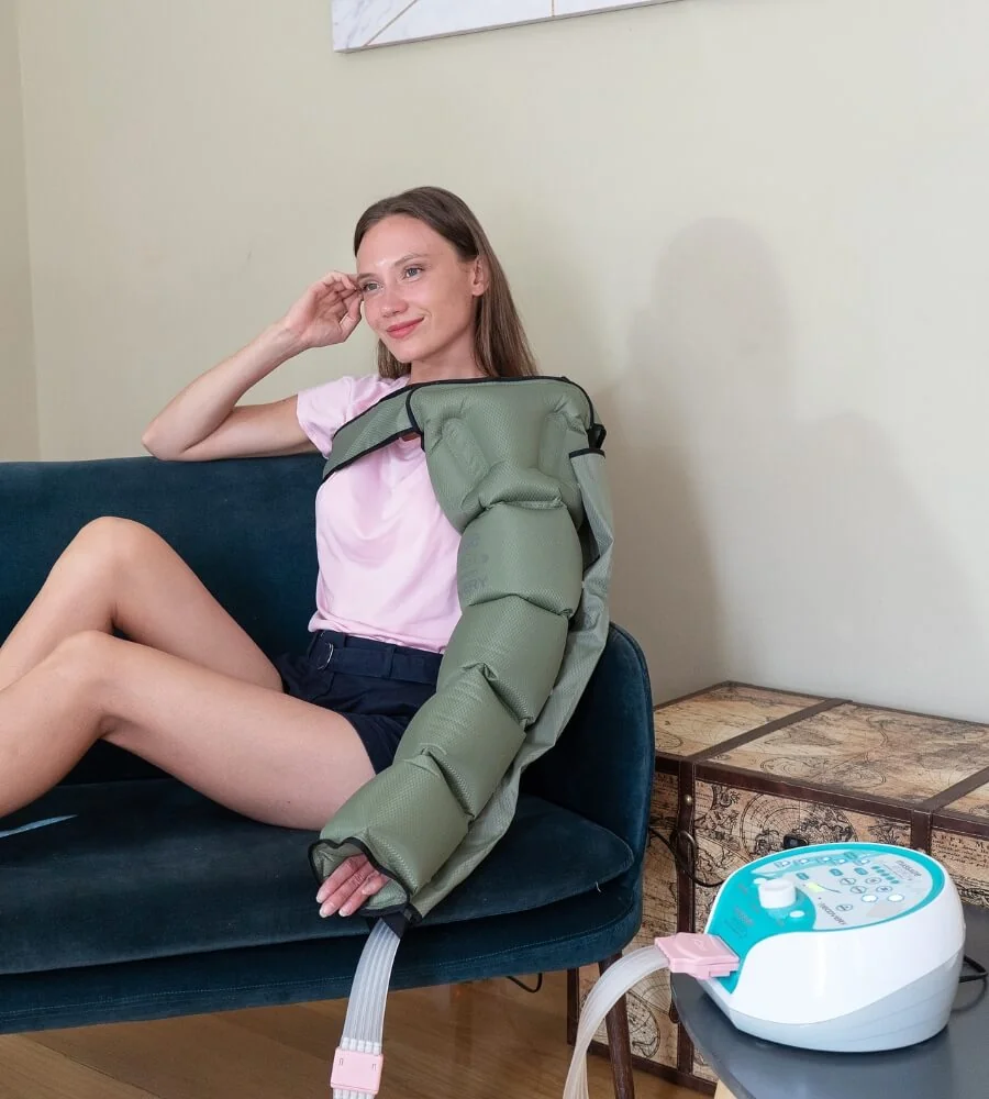 Presoterapia Recovery — Accesorios incluidos