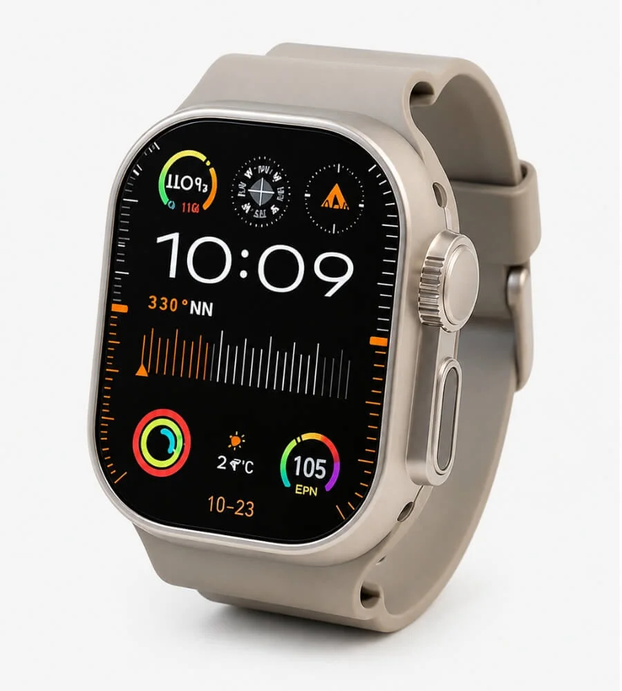 Reloj Smartwatch Ultra 2 — Pantalla Infinita, Llamadas y Monitorización de Salud