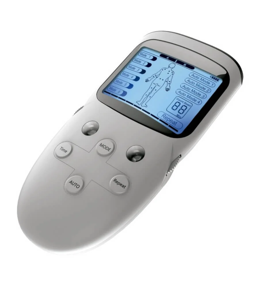 Electroestimulador TENS/EMS 6 en 1 — 6 Modos Expert y Fisioterapia en Casa