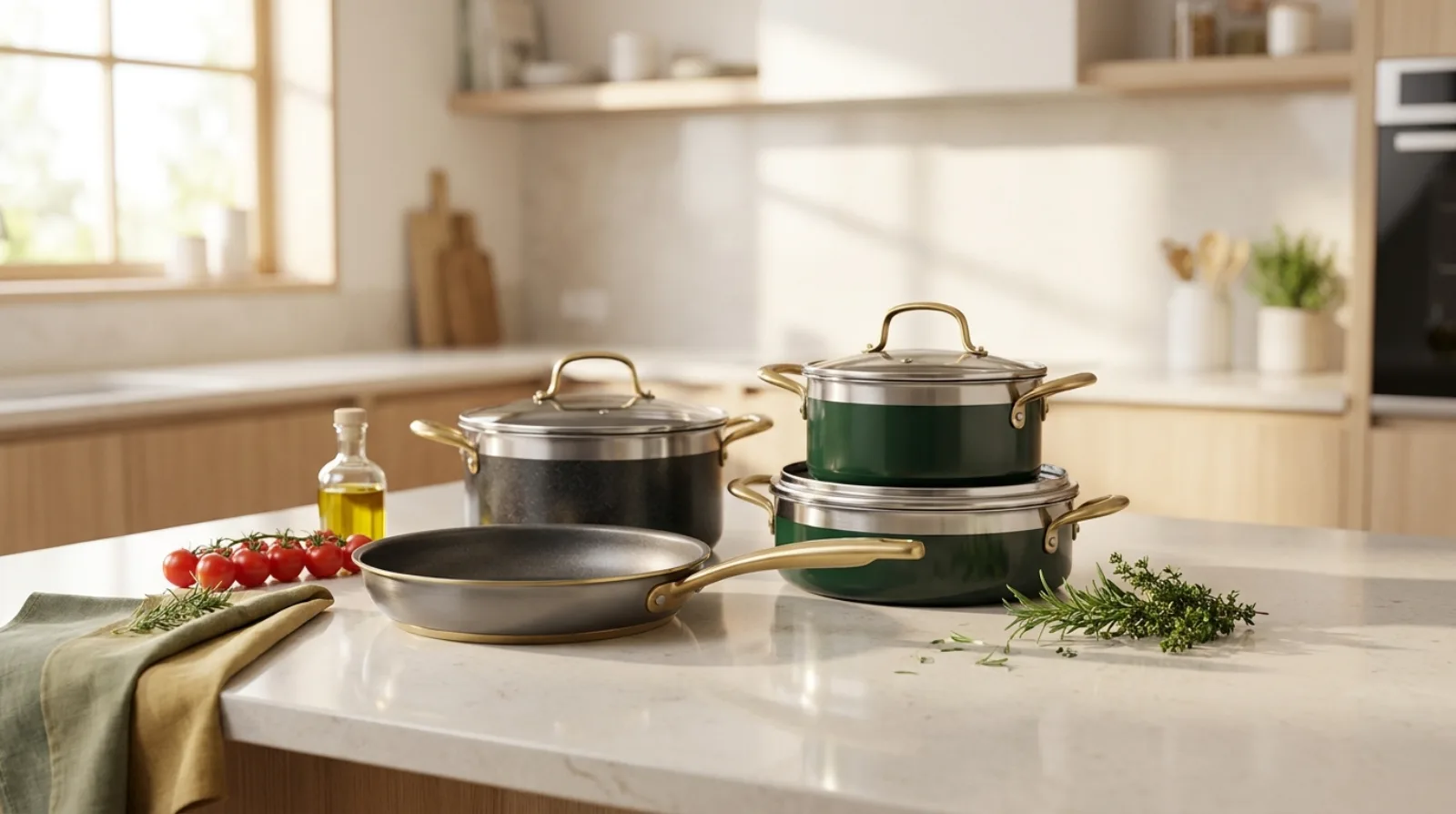 Batería de cocina sin tóxicos: guía de materiales seguros 2026