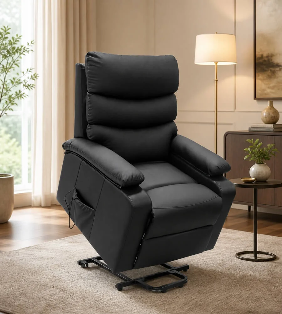 Sillón Imperial — Sistema de masaje con 8 motores y calor lumbar