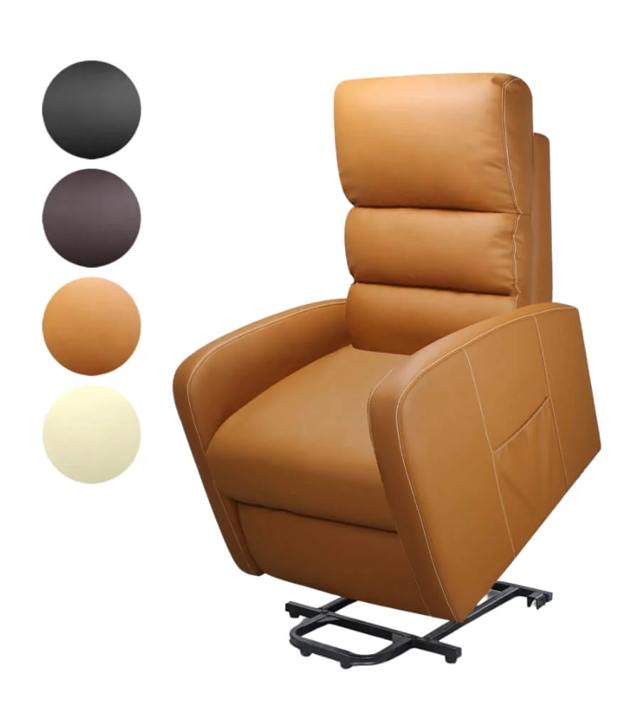 Sillón Senior — Sistema levantapersonas 4 posiciones de sentada, abatible 180°