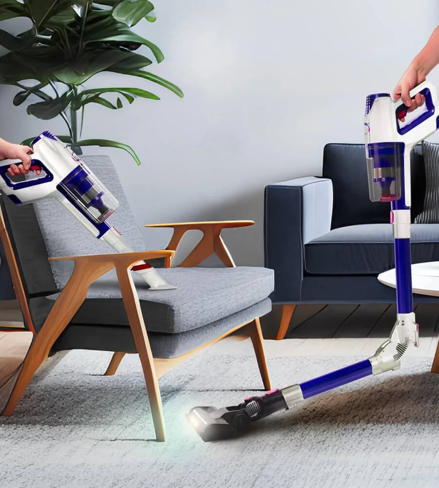 Aspirador Flex 360 — Batería litio autonomía 50 minutos sin cable