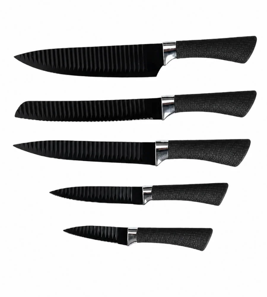Set de 5 Cuchillos Black