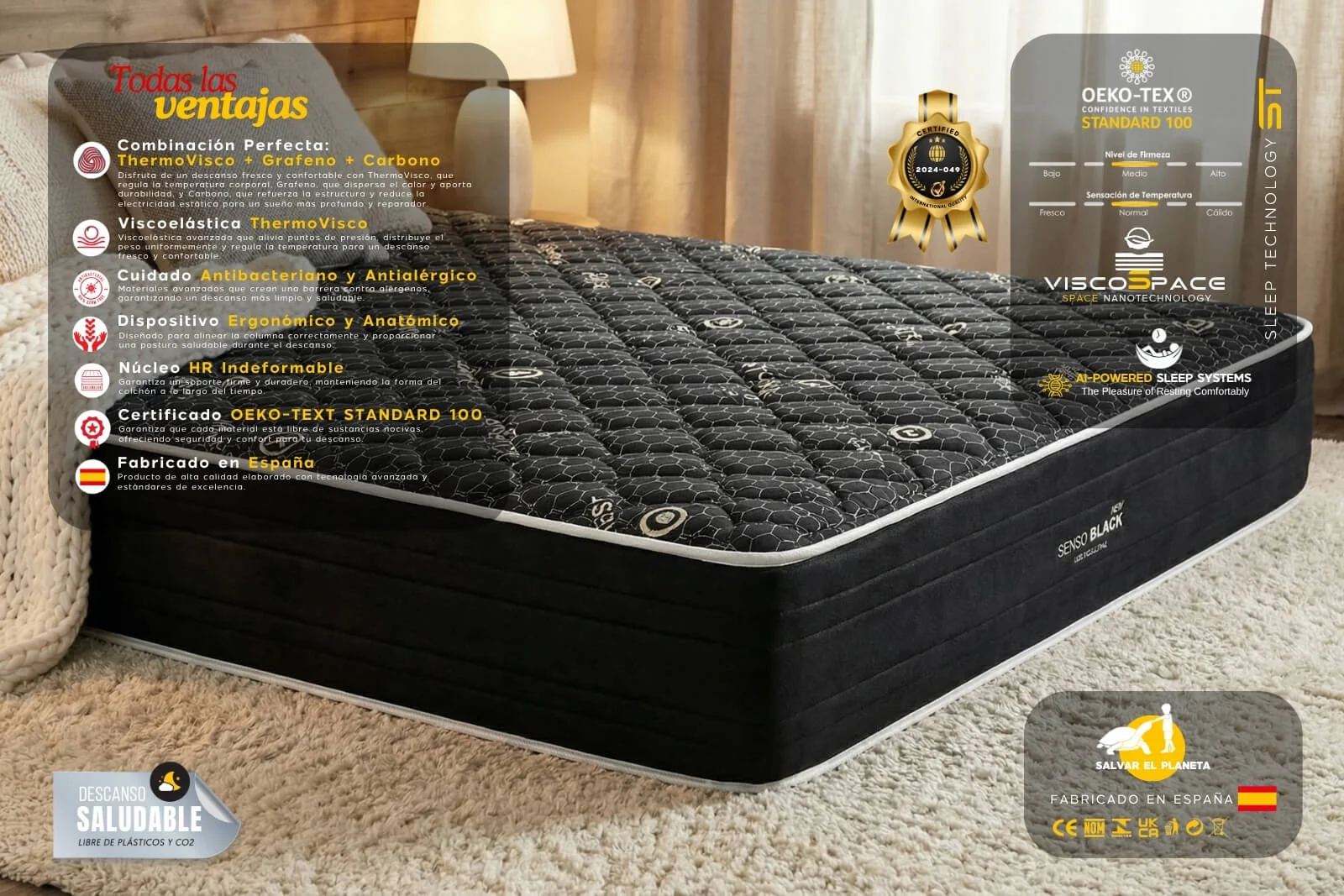 Sistemas de descanso premium