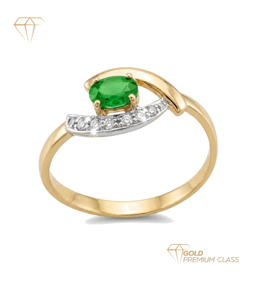 Anillo Zafiro Eterno — vista 1