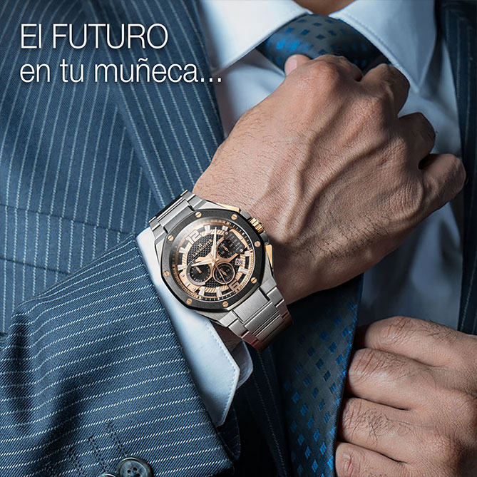 Reloj Cronógrafo FUTURE Titanium